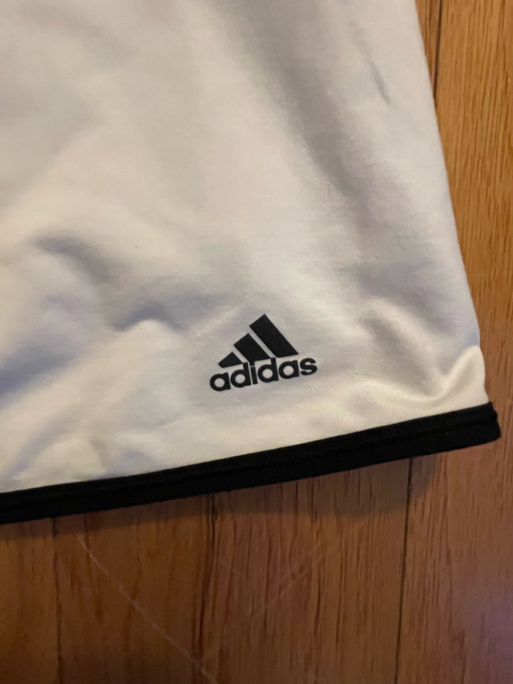 Adidas ClimaLite Tennis Pickleball Skort White Black Built-In Shorts - Picture 5 of 8